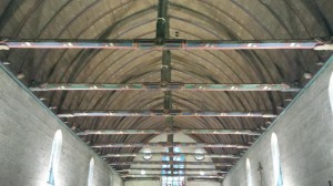 Ornate Timber Ceiling in Beaune, FR